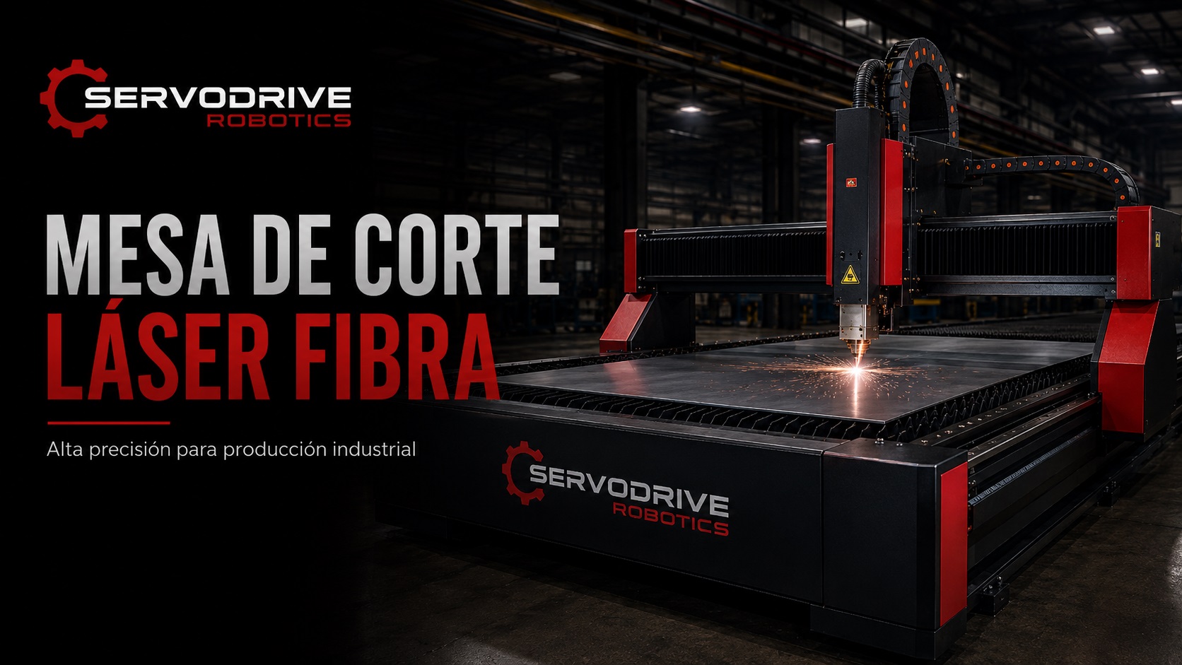 Mesa de corte láser fibra