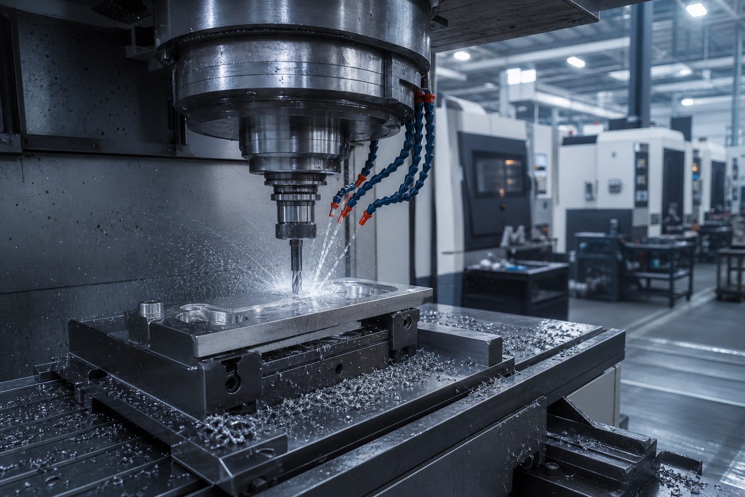 Taller de mecanizado CNC de precisión